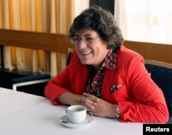 ፋይል ፎቶ - የአውሮፓ ፓርላማ አባል አና ጎሜሽ እአአ 2012 (ፎቶ ሮይተርስ)