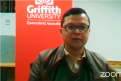 Epidemiolog Universitas Griffith, Australia, Dicky Budiman. (Foto: VOA/Nurhadi Sucahyo)