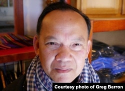 Sokurt Sous survived the Khmer Rouge genocide and arrived in the United States as a refugee in 1982. He was featured in the “Follow the Moon” radio documentary by Greg Barron. (Photo courtesy of Greg Barron)