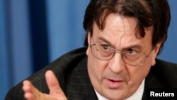 FILE - David Gressly, afisa wa ngazi ya juu ambaye ataongoza mikakati mipya ya kukabiliana na kuenea kwa Ebola nchini DRC.