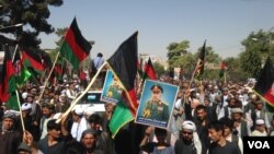 Afg'oniston shimolida hukumatga qarshi davom etayotgan namoyishlar