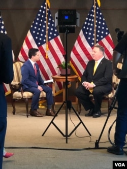 Secretario de estado de Estados Unidos, Mike Pompeo.