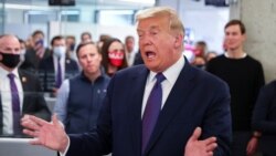 Predsednik Donald Tramp u izbornom štabu u Arlingtonu, nadomak prestonice Vašingtona