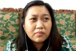 Aktivis Save Our Borneo lPinarsita Juliana. (Foto: VOA/Nurhadi Sucahyo)