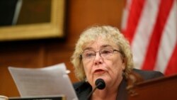 FILE - Rep. Zoe Lofgren, D-Calif., is pictured during a committee hearing on Capitol Hill in Washington, July 24, 2019. Lofgren was the chief sponsor of a bill approved Oct. 23 to better protect the country's elections from foreign interference.