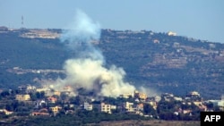 Israeli-Hezbollah (Photo by Kawnat HAJU / AFP)