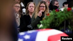 Građani odaju počast Džimiju Karteru na Kapitolu, 8. januar 2025. (REUTERS/Evelyn Hockstein)