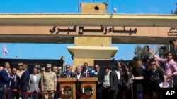 آنتونیو گوترش، دبیرکل سازمان ملل در گذرگاه مرزی رفح