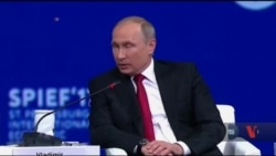 Володимир Путін звернувся до американських підприємців по допомогу. Відео