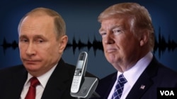 Marais Vladmir Putin wa Russia na Donald Trump wa Marekani.