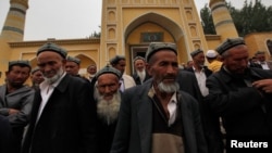 新疆喀什的維吾爾人（2019年5月9日）