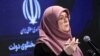 İran hökumət sözçüsü Fatimə Mühacirani (Foto: Etemadonline)