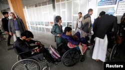 ჰუთის მეამბოხეები სანაას აეროპორტში