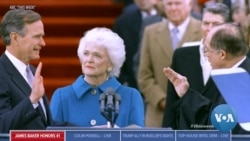 Washington Prepares to Receive President George HW Bush