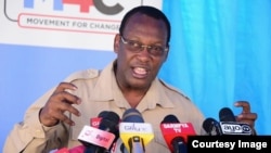 Freeman Mbowe kiongozi wa Chadema akizungumza na waandishi habari katika siku za awali.