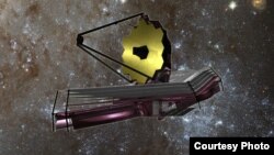 "Jeyms Veb" teleskopi maketi