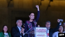 Rais mteule wa Mexico Claudia Sheinbaum