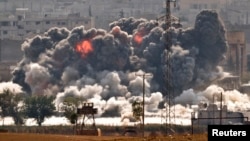 Коаліційні літаки завдають ударів ісламістам у Кобані