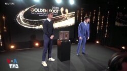 جایزه پای طلایی ۲۰۲۰ به کریستیانو رونالدو ستاره پرتغالی یونتوس رسید