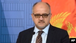 Ministar spoljnih poslova Crne Gore Srđan Darmanović (Foto: AP/Lajos Soos/MTI)