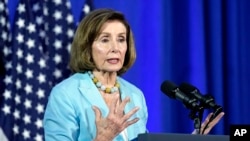 Ish-kryetarja e Dhomës së Përfaqësuesve, Nancy Pelosi 