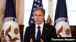 آنتونی بلینکن وزیر خارجه آمریکا،‌ روز پنجشنبه در جریان اعلام گزارش سالانه قاچاق انسان