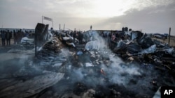 Во напад во неделата загинаа најмалку 45 Палестинци засолнети во бегалскиот камп во Рафа, а беа ранети 200 други