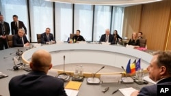 На саммите Евросоюза в Брюсселе. 6 марта 2025 г. 