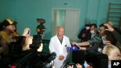 Doktor iz bolnice u Omsku Anatolij Kaliničenko govori o stanju Alekseja Navalnog