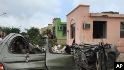 Siudad Akuna shahri, Meksika, 25-may, 2015 