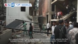 VOA60 World - Bangladesh: Protesters continued destroying family home of former prime minister Hasina