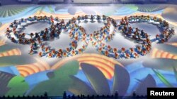 Rio Olimpiadasining yopilish marosimidan