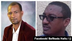 በቅርቡ ለእስር የተዳረጉት አብርሃ ደስታ እና ጋዜጠኛ ተስፋለም ወ/የስ