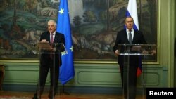 (Arxiv surat) Rossiya Tashqi ishlar vaziri va Yevropa Ittifoqining tashqi aloqalarga mas’ul rasmiysi Jozep Borell