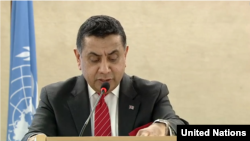 資料照：主管人權和聯合國事務的英聯邦和海外領地事務國務大臣塔里克·艾哈邁德 (Tariq Ahmad)