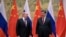 Russian President Vladimir Putin attends a meeting with Chinese President Xi Jinping in Beijing, China February 4, 2022. (Aleksey Druzhinin/Kremlin via REUTERS)