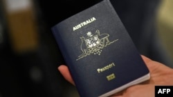 澳大利亞護照。
