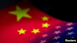 美中国旗(路透社)