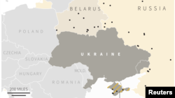 Map: Russian Troop Locations Near Ukraine