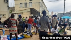 Mercado de rua, São Tomé e Principe