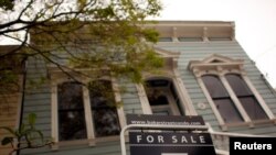 Una casa en venta en San Francisco, California, 26 de marzo de 2012.