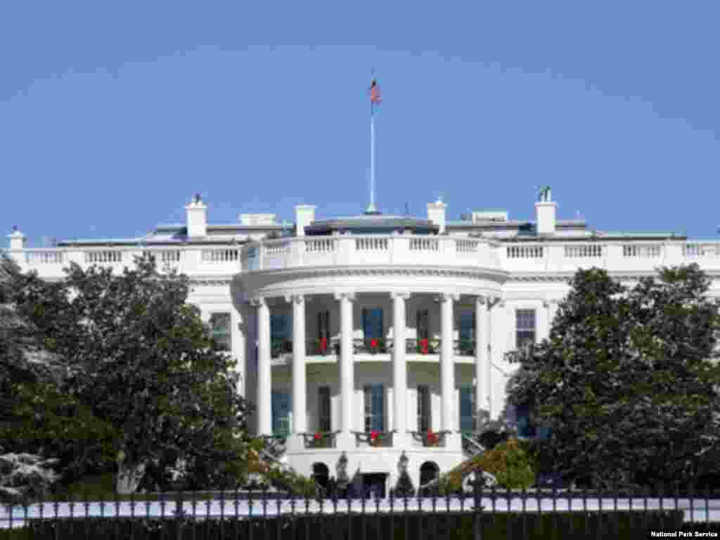 The south view of the White House in Washington, D.C. (National Park Service)