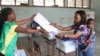 Eleições em Moçambique. Fotografia de arquivo