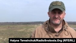 ვიცე პოლკოვნიკი ირაკლი ქურასბედიანი, უკრაინის იავორივის სამხედრო პოლიგონზე, ლვივთან ახლოს