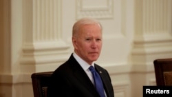 Američki predsjednik Biden vodi sastanak kabineta u Bijeloj kući, Washington, April 1, 2021. REUTERS/Tom Brenner/File Photo