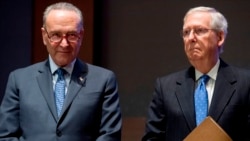 (ARHIVA) Lider većine u Senatu Chuck Schumer i vođa republikanske manjine Mitch McConnell​.