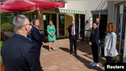 Bigun va Tixanovskaya Litvada uchrashmoqda