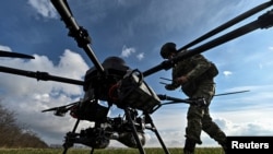 پهپاد اوکراینی قبل از پرواز عملیاتی. ۱۳ بهمن.