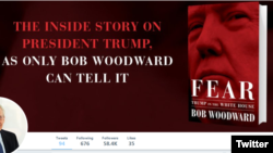 Jurnalist Bob Vudvordning Prezident Trampni fosh etgan yangi kitobi muqovasi