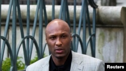 FILE - Former NBA star Lamar Odom. 